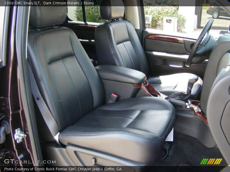 Dark Crimson Metallic / Ebony 2009 GMC Envoy SLT