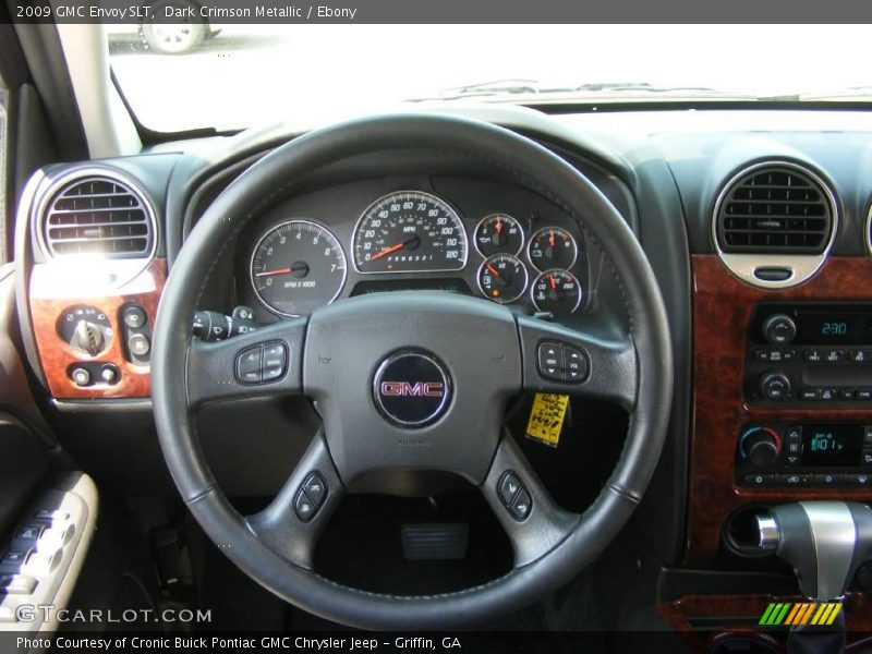 Dark Crimson Metallic / Ebony 2009 GMC Envoy SLT