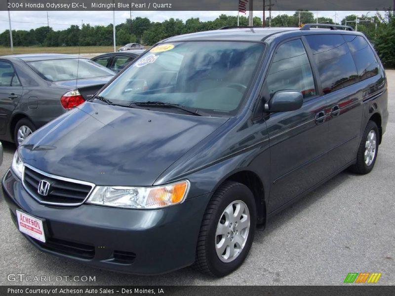Midnight Blue Pearl / Quartz 2004 Honda Odyssey EX-L