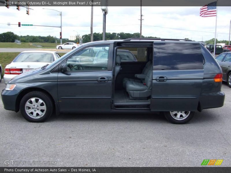 Midnight Blue Pearl / Quartz 2004 Honda Odyssey EX-L