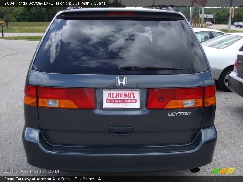 Midnight Blue Pearl / Quartz 2004 Honda Odyssey EX-L