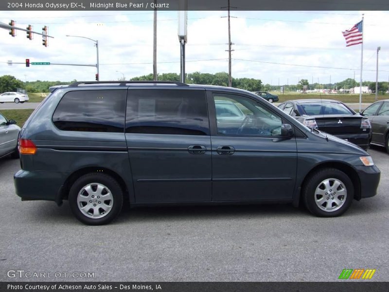Midnight Blue Pearl / Quartz 2004 Honda Odyssey EX-L