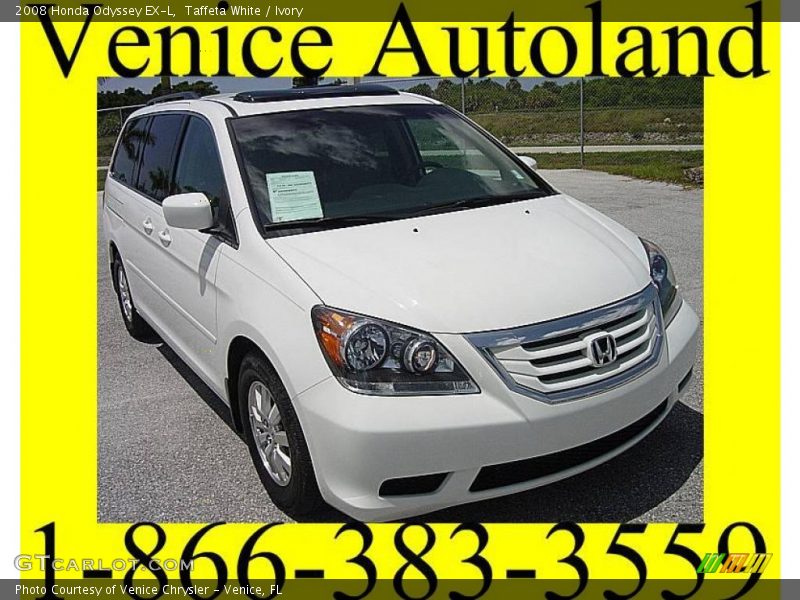 Taffeta White / Ivory 2008 Honda Odyssey EX-L