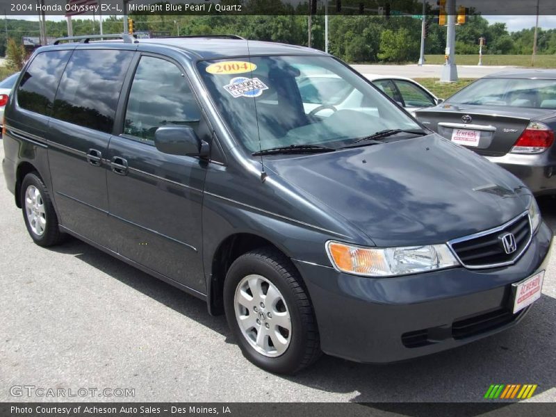 Midnight Blue Pearl / Quartz 2004 Honda Odyssey EX-L