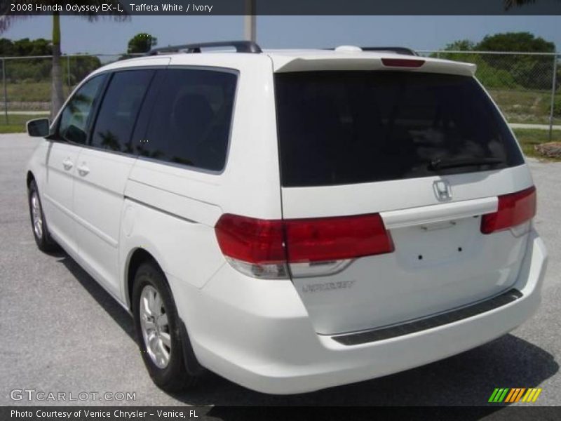 Taffeta White / Ivory 2008 Honda Odyssey EX-L