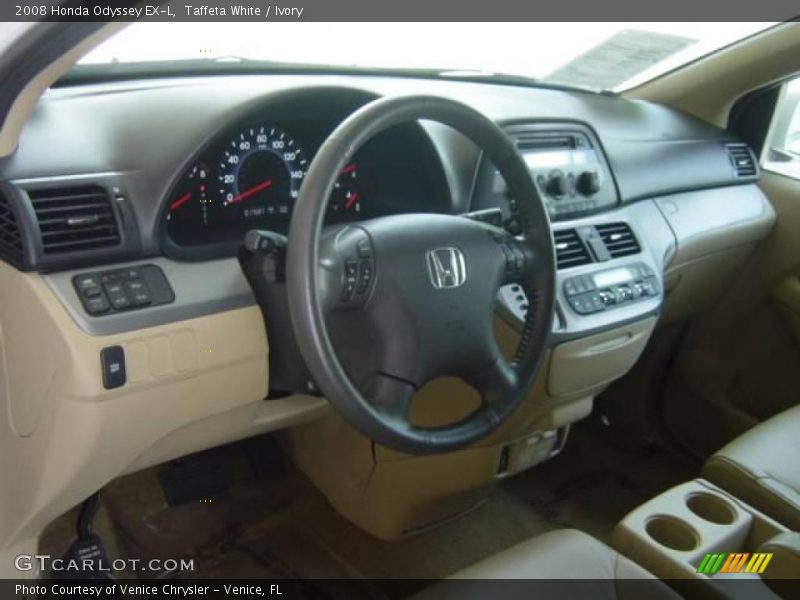 Taffeta White / Ivory 2008 Honda Odyssey EX-L