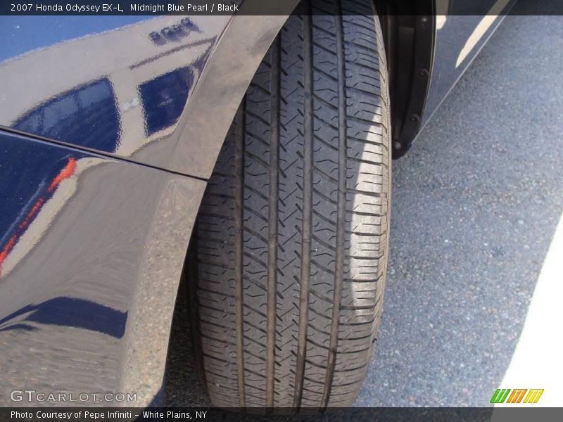 Midnight Blue Pearl / Black 2007 Honda Odyssey EX-L