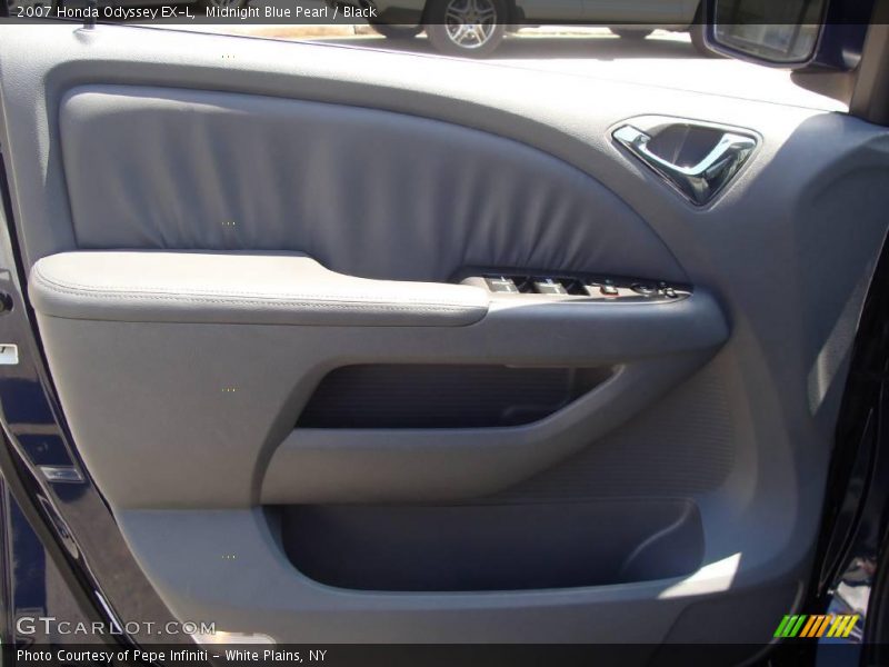Midnight Blue Pearl / Black 2007 Honda Odyssey EX-L