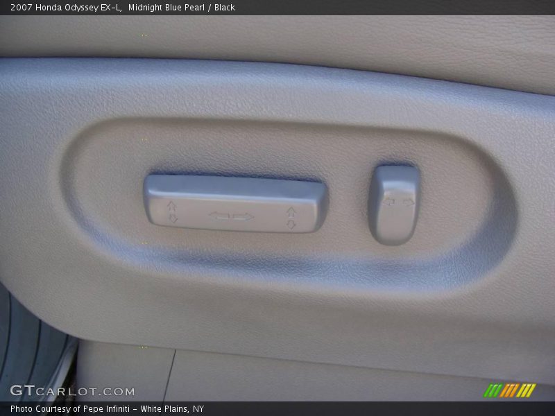Midnight Blue Pearl / Black 2007 Honda Odyssey EX-L