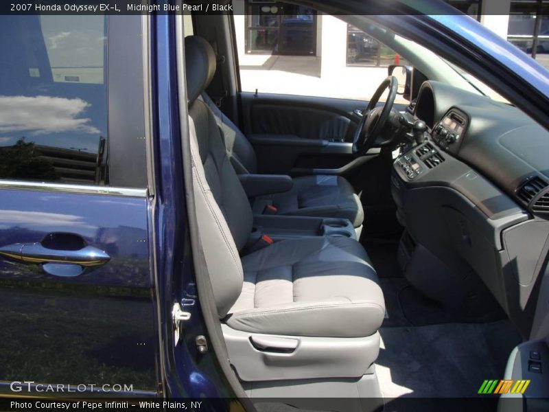 Midnight Blue Pearl / Black 2007 Honda Odyssey EX-L