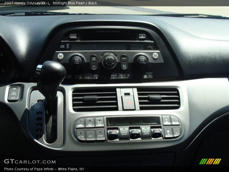 Midnight Blue Pearl / Black 2007 Honda Odyssey EX-L