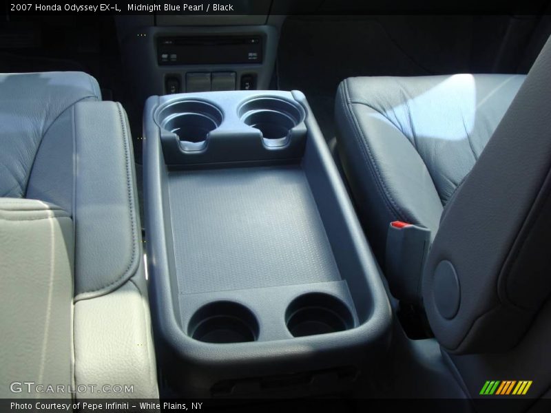 Midnight Blue Pearl / Black 2007 Honda Odyssey EX-L
