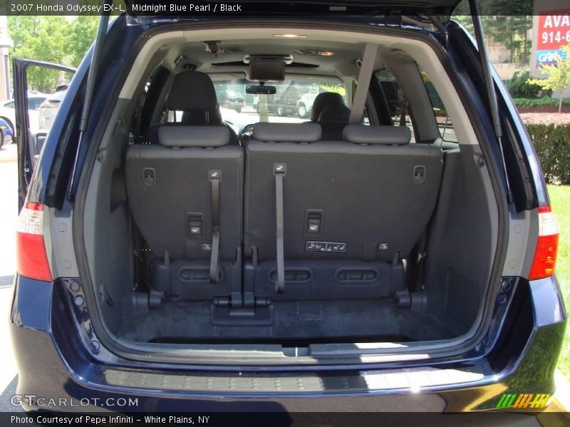 Midnight Blue Pearl / Black 2007 Honda Odyssey EX-L