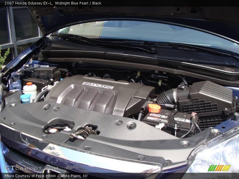 Midnight Blue Pearl / Black 2007 Honda Odyssey EX-L