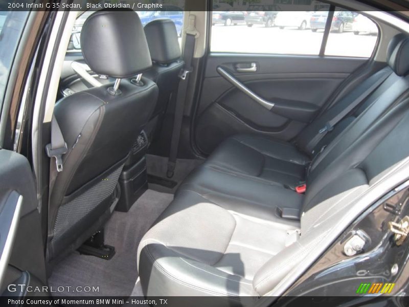 Black Obsidian / Graphite 2004 Infiniti G 35 Sedan