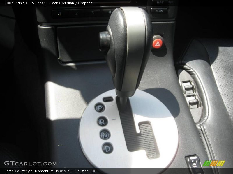 Black Obsidian / Graphite 2004 Infiniti G 35 Sedan