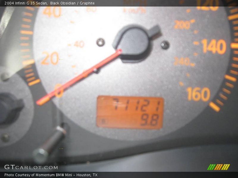 Black Obsidian / Graphite 2004 Infiniti G 35 Sedan