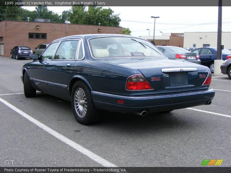 Kingfisher Blue Metallic / Ivory 1996 Jaguar XJ Vanden Plas