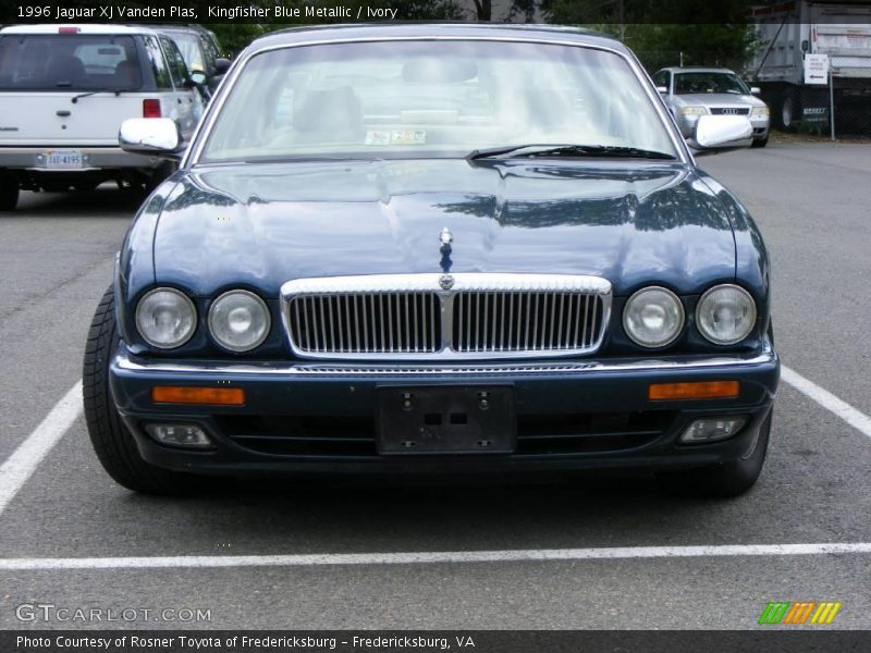 Kingfisher Blue Metallic / Ivory 1996 Jaguar XJ Vanden Plas