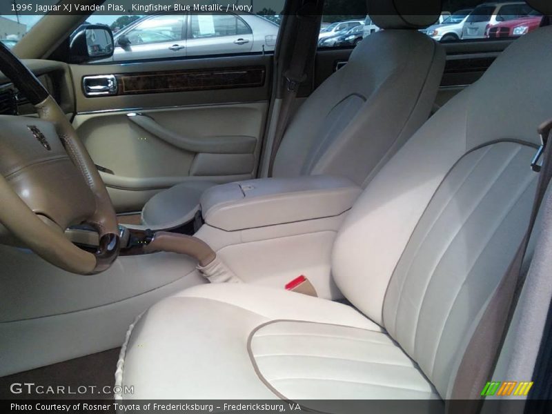 Kingfisher Blue Metallic / Ivory 1996 Jaguar XJ Vanden Plas