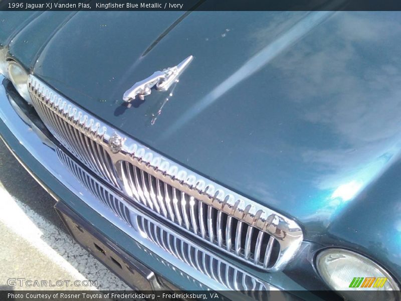 Kingfisher Blue Metallic / Ivory 1996 Jaguar XJ Vanden Plas