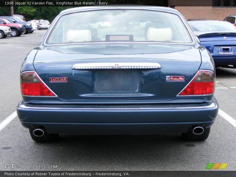 Kingfisher Blue Metallic / Ivory 1996 Jaguar XJ Vanden Plas
