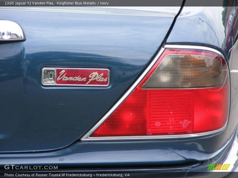 Kingfisher Blue Metallic / Ivory 1996 Jaguar XJ Vanden Plas