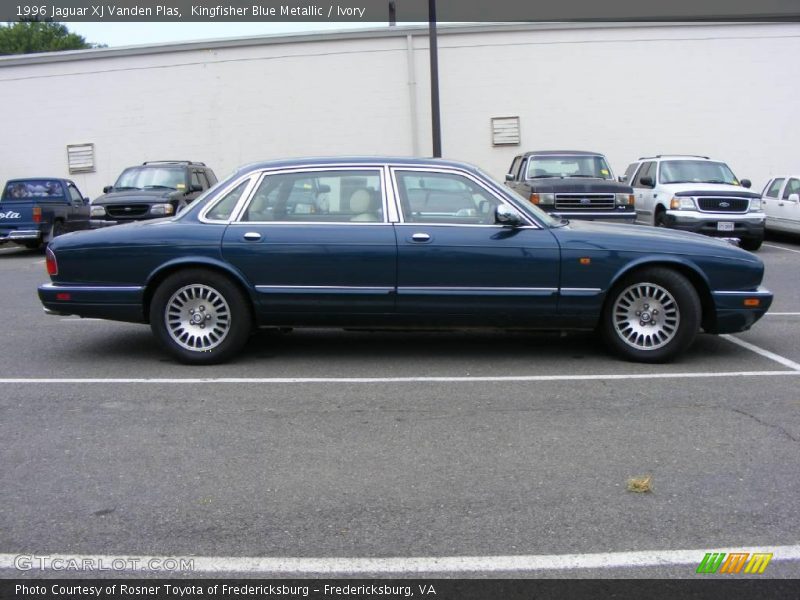Kingfisher Blue Metallic / Ivory 1996 Jaguar XJ Vanden Plas