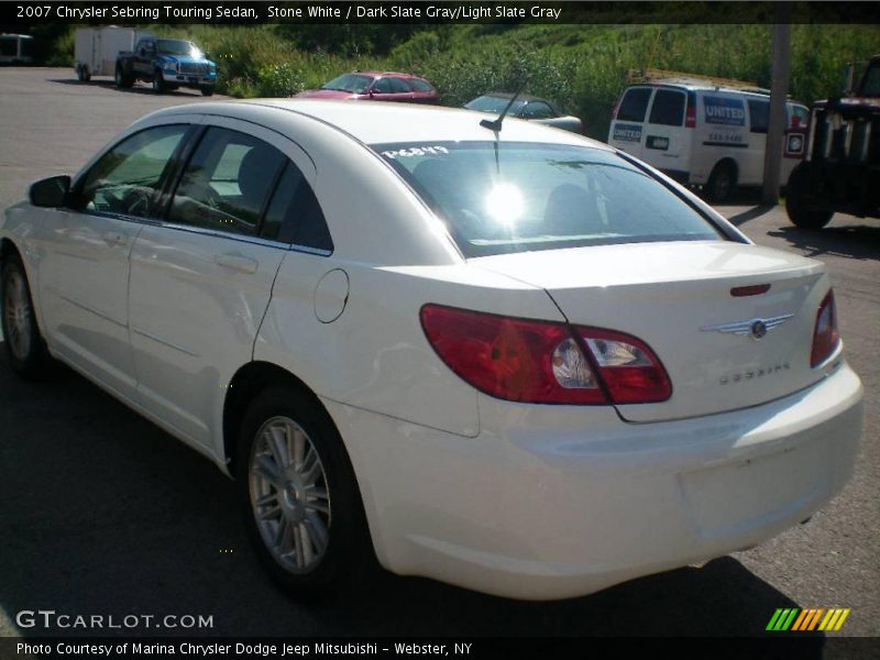 Stone White / Dark Slate Gray/Light Slate Gray 2007 Chrysler Sebring Touring Sedan