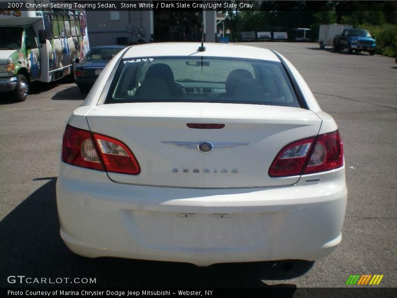 Stone White / Dark Slate Gray/Light Slate Gray 2007 Chrysler Sebring Touring Sedan