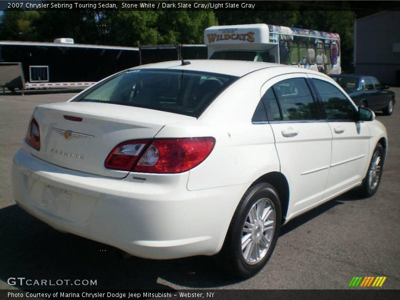 Stone White / Dark Slate Gray/Light Slate Gray 2007 Chrysler Sebring Touring Sedan