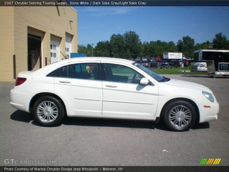 Stone White / Dark Slate Gray/Light Slate Gray 2007 Chrysler Sebring Touring Sedan