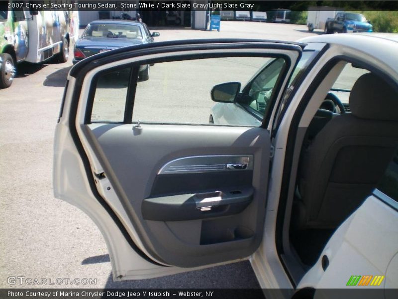 Stone White / Dark Slate Gray/Light Slate Gray 2007 Chrysler Sebring Touring Sedan