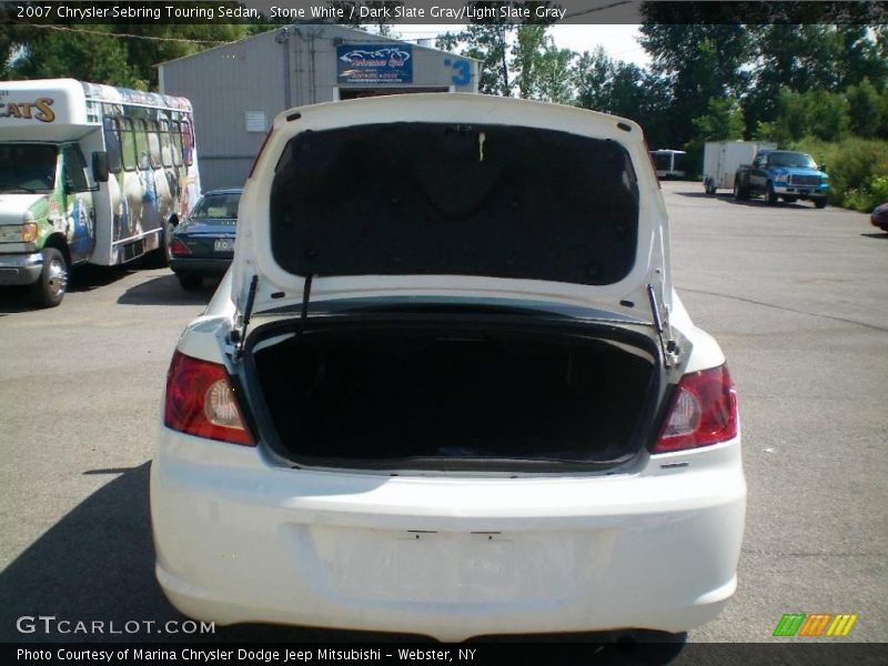 Stone White / Dark Slate Gray/Light Slate Gray 2007 Chrysler Sebring Touring Sedan
