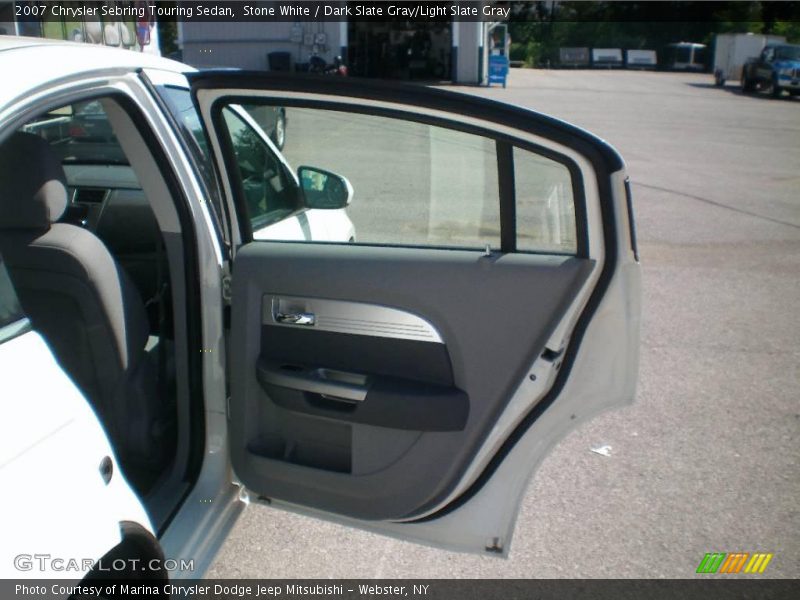 Stone White / Dark Slate Gray/Light Slate Gray 2007 Chrysler Sebring Touring Sedan