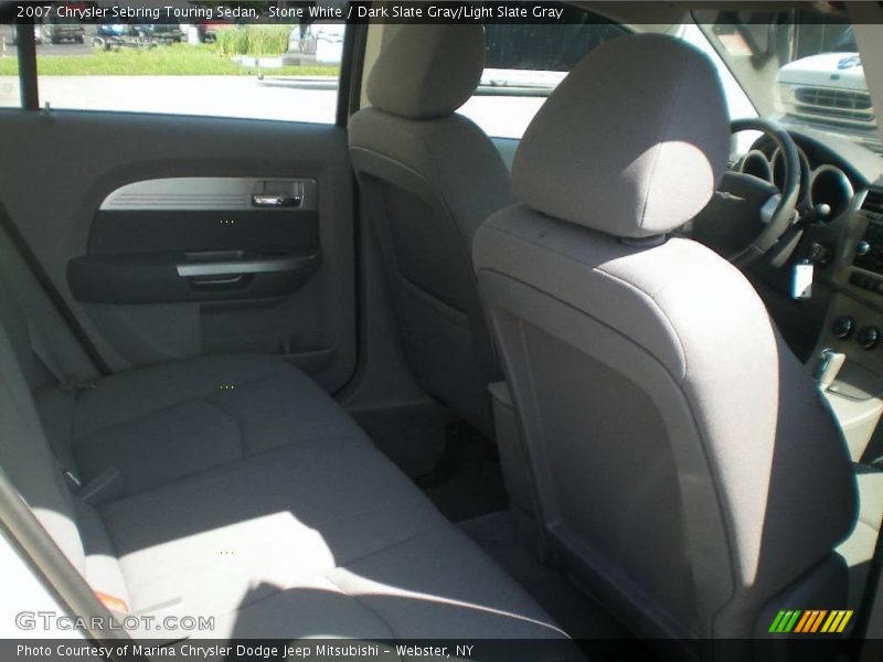 Stone White / Dark Slate Gray/Light Slate Gray 2007 Chrysler Sebring Touring Sedan