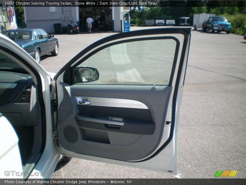 Stone White / Dark Slate Gray/Light Slate Gray 2007 Chrysler Sebring Touring Sedan