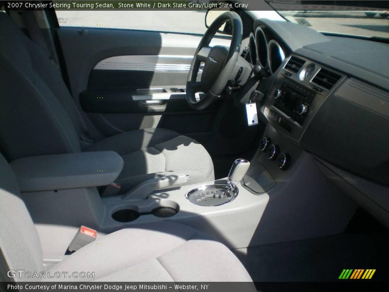 Stone White / Dark Slate Gray/Light Slate Gray 2007 Chrysler Sebring Touring Sedan