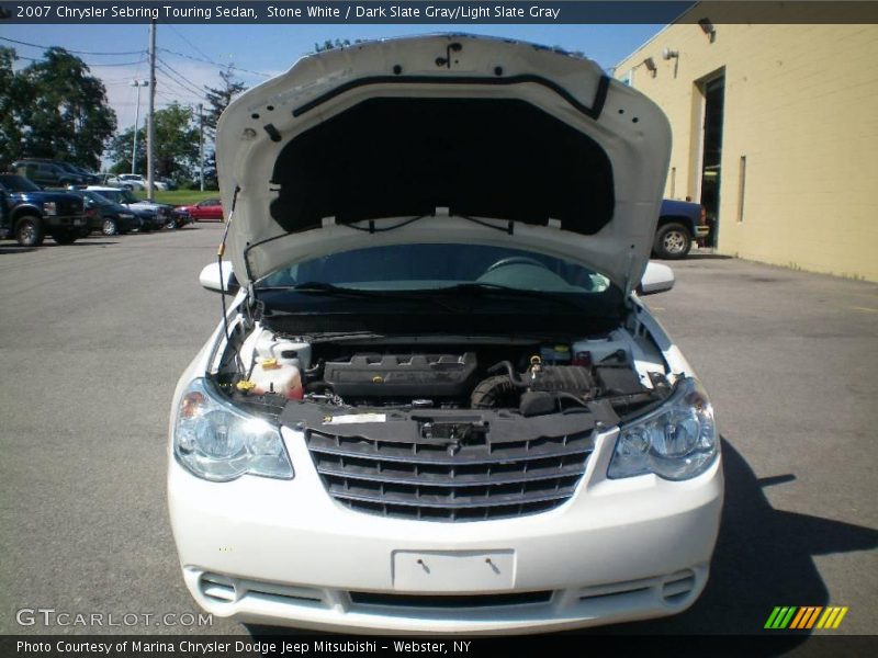 Stone White / Dark Slate Gray/Light Slate Gray 2007 Chrysler Sebring Touring Sedan