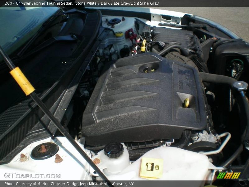 Stone White / Dark Slate Gray/Light Slate Gray 2007 Chrysler Sebring Touring Sedan