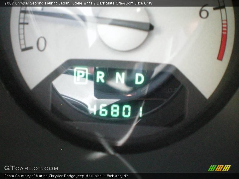 Stone White / Dark Slate Gray/Light Slate Gray 2007 Chrysler Sebring Touring Sedan