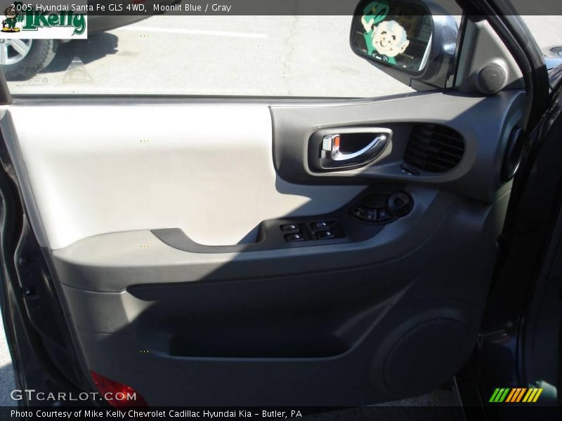 Moonlit Blue / Gray 2005 Hyundai Santa Fe GLS 4WD