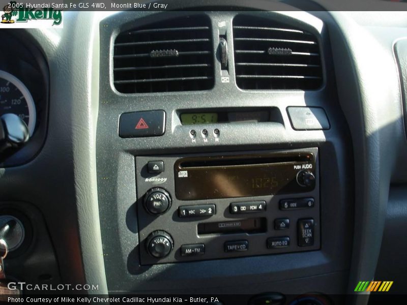 Moonlit Blue / Gray 2005 Hyundai Santa Fe GLS 4WD