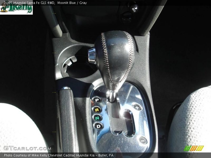 Moonlit Blue / Gray 2005 Hyundai Santa Fe GLS 4WD