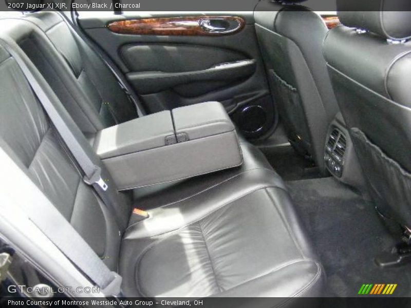 Ebony Black / Charcoal 2007 Jaguar XJ XJR