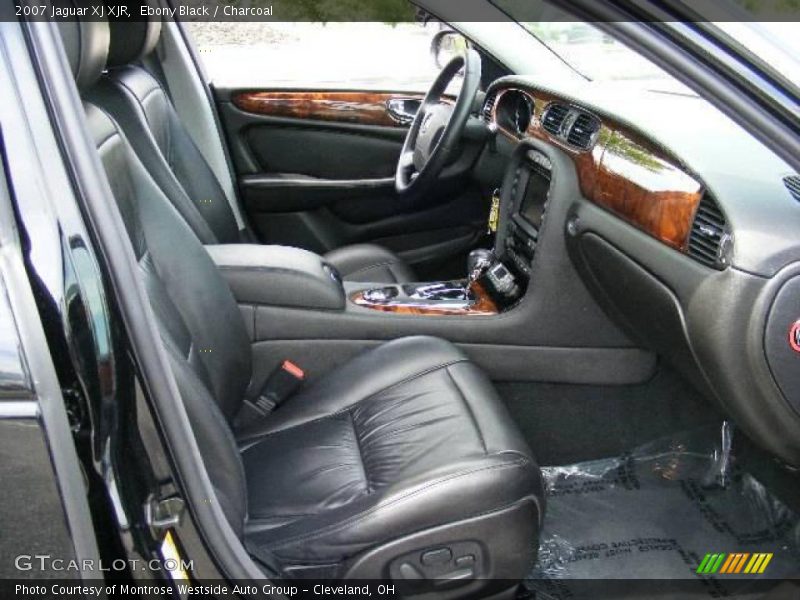 Ebony Black / Charcoal 2007 Jaguar XJ XJR