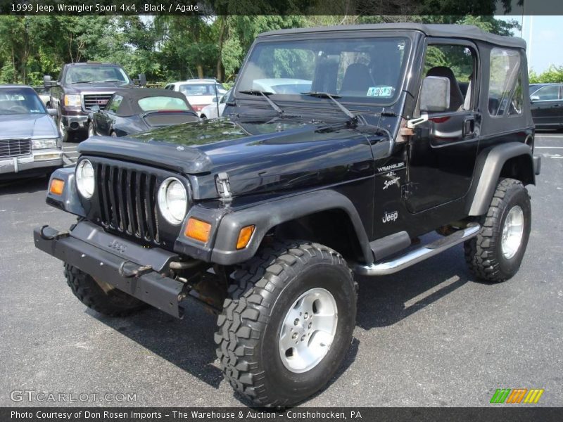 Black / Agate 1999 Jeep Wrangler Sport 4x4