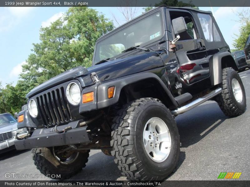 Black / Agate 1999 Jeep Wrangler Sport 4x4