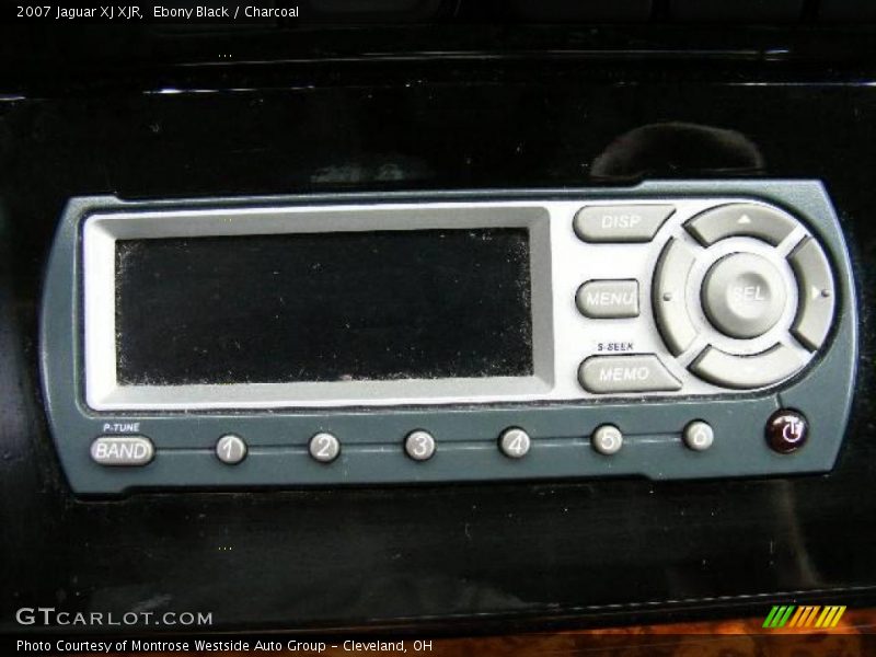 Ebony Black / Charcoal 2007 Jaguar XJ XJR