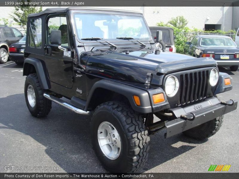 Black / Agate 1999 Jeep Wrangler Sport 4x4